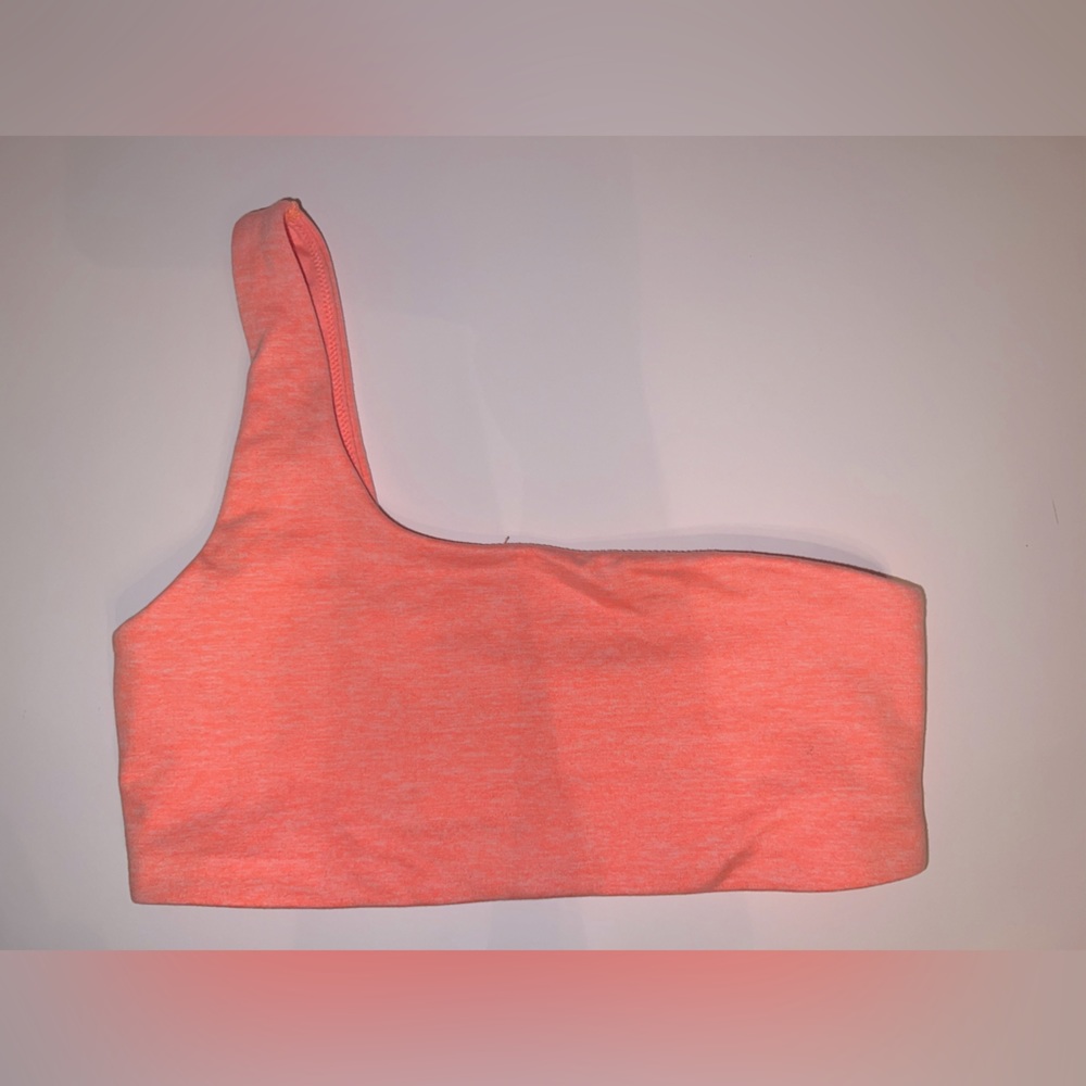 Peach Aerie Offline one shoulder bra. Size Small